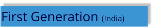 First Generation (India)