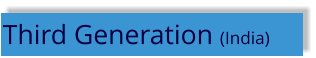Third Generation (India)