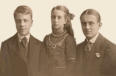 L-R Josiah Wright - Dorothy Wright - Robert Wright